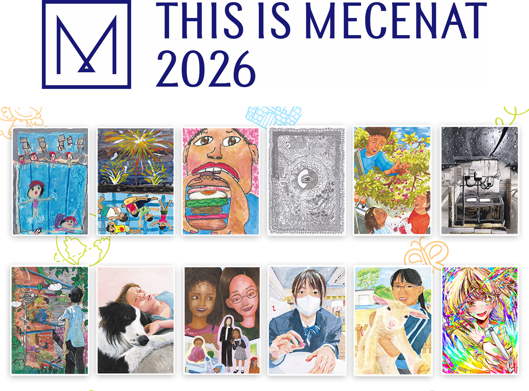 BBS絵画コンクールが、メセナ活動認定制度「This is MECENAT 2026」に認定