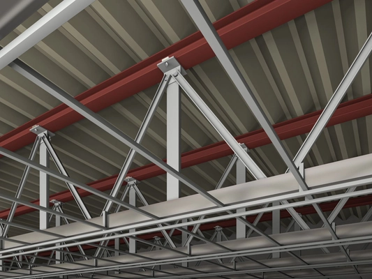 新たに架台も含めた強度計算が可能となりました！ H形鋼からの吊元金具の新常識、 あと施工鉄骨接合“レボグリップ”がリニューアル