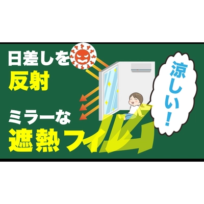 窓フィルムで室温が10度下がる！ 新しい熱中症対策の体感イベントをビッグパレットふくしまで開催