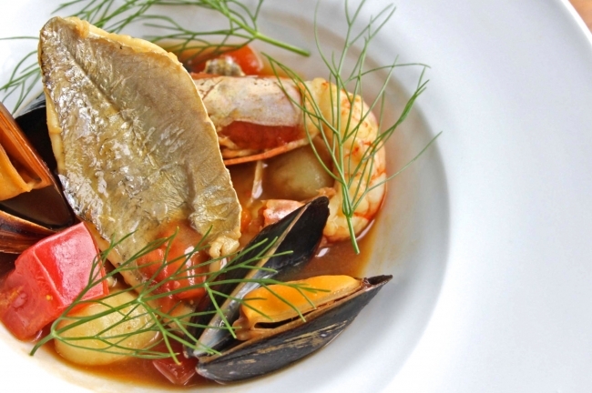 <料理>【CROSS TOKYO】須賀利港の漁師風ブイヤベース