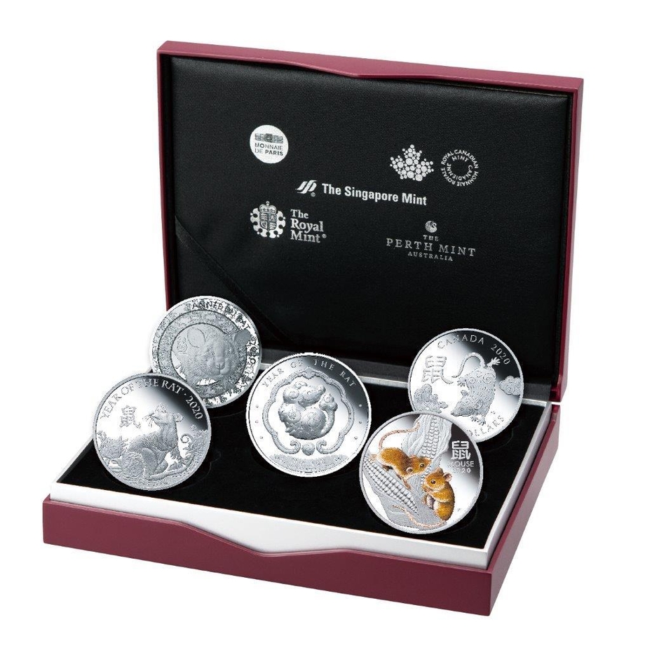 H. 銀貨5種セット