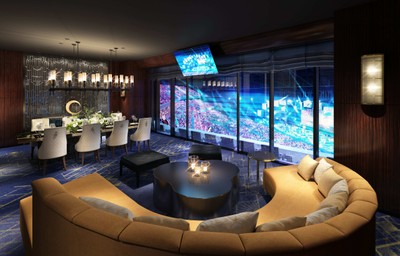 大切なゲストを迎え入れるVIPエリア3