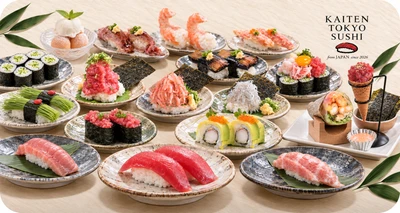 回転寿司「KAITEN TOKYO SUSHI アクアシティお台場店」 12月1日(火)グランドオープン