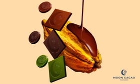 「月化粧」が手がける新スイーツブランド「MOON　CACAO　TSUKIGESHO」が誕生【青木松風庵】