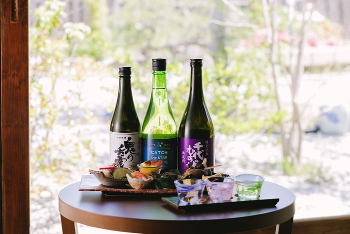 地酒飲み比べ