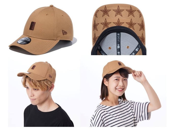 ジョジョの奇妙な冒険 ストーンオーシャン【NEW ERA】9FORTYモデル JOTARO BEIGE(1)