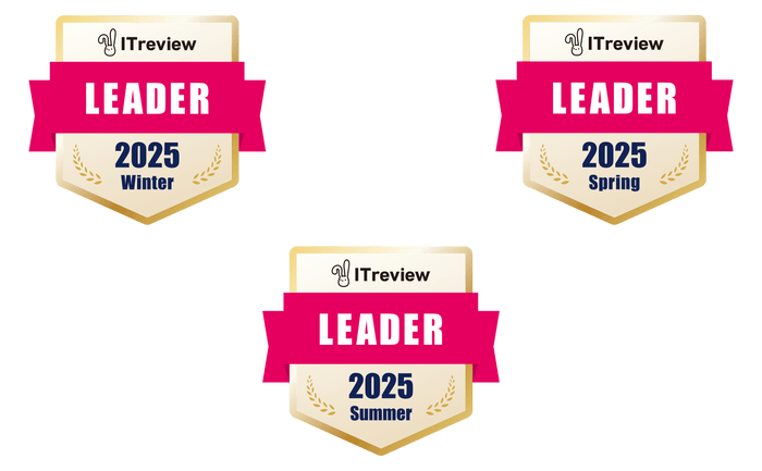 ITreview Grid Award 2025 3期連続Leader受賞