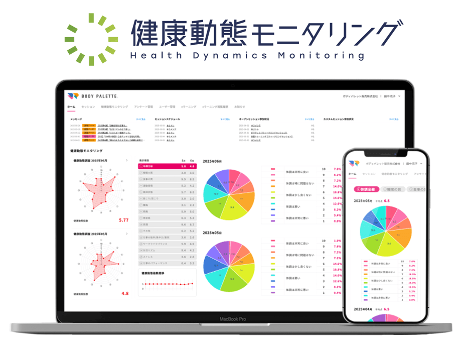 健康状態の見える化ツール