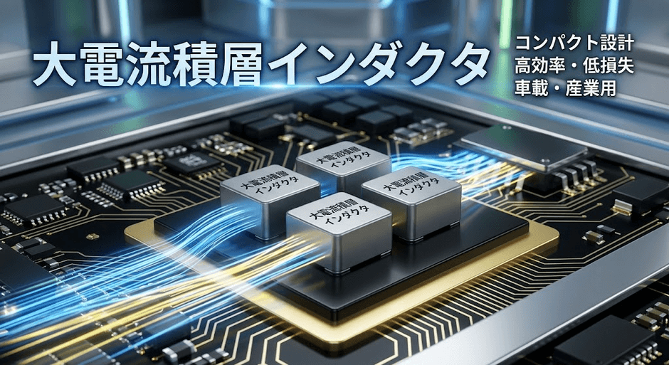 図. 大電流積層インダクタの製品画像
