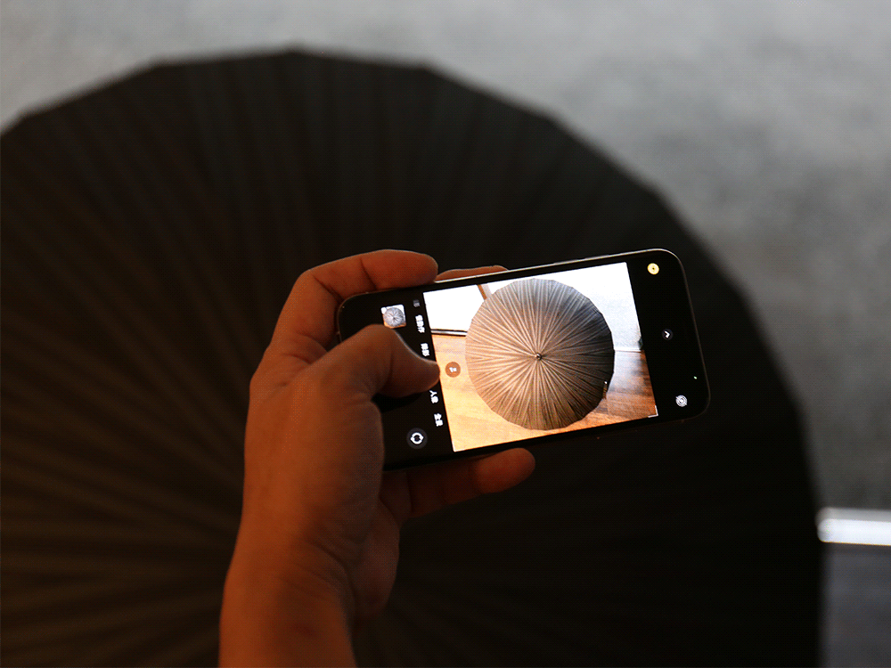 3Mの反射糸が夜道で光る!-GIF-