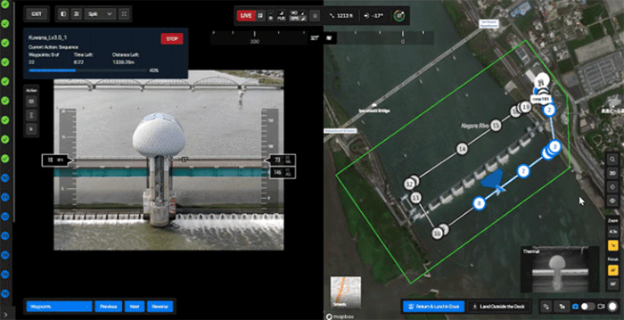 【遠隔監視している画面の画像】
