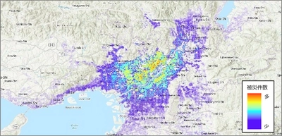 業界初　全国の住宅資産情報を250m四方の区画単位で網羅した データベース『日本全国住宅資産データ』を販売開始