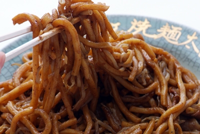 特産物振る舞い(なみえ焼そば)