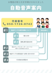 【お知らせ】自動音声案内導入と電話番号変更のご案内