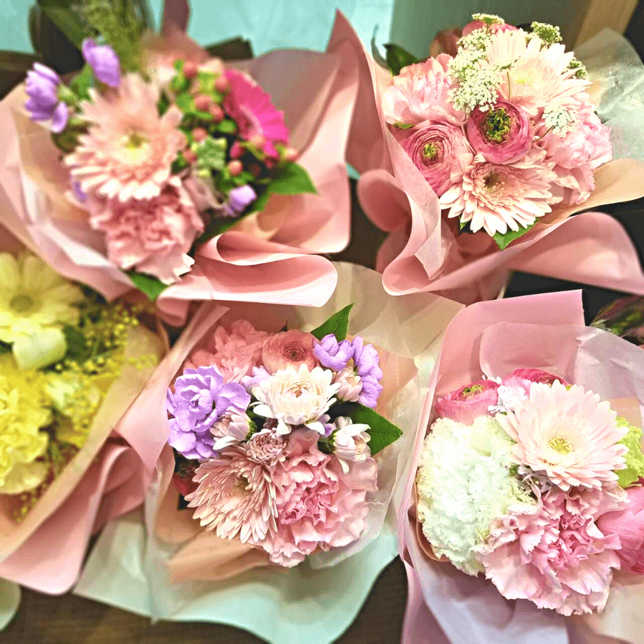 ギフトにも使える「スタンドブーケ」