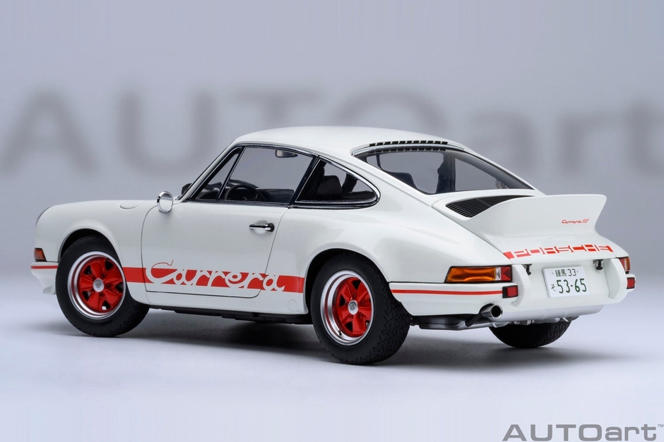 AUTOart 1/18スケール ポルシェ 911 カレラ 2.7 RS (サーキットの狼／早瀬 佐近)
