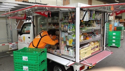 【近商ストア】 移動スーパー「とくし丸」を山本店で４月２１日（水）運行開始！