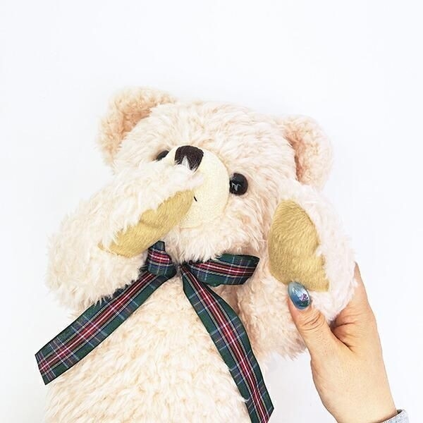 くまのメロディのぬいぐるみ
