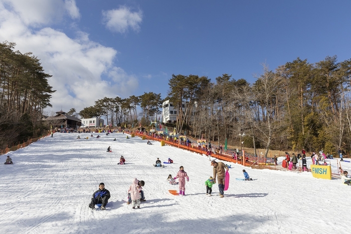 旭高原元気村 雪そりゲレンデ