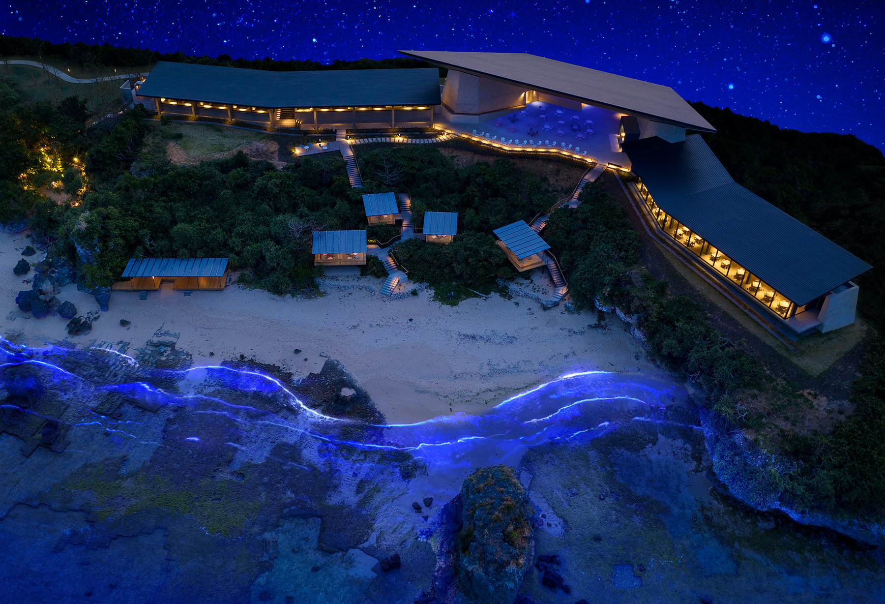 バンタカフェ 海辺の自然を活かした、新しい冬のイルミネーション「イルミーバンタ」を開催 期間:2020年12月1日~2021年2月28日