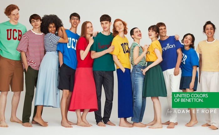 UNITED COLORS OF BENETTON. FOR ADAM ET ROPE