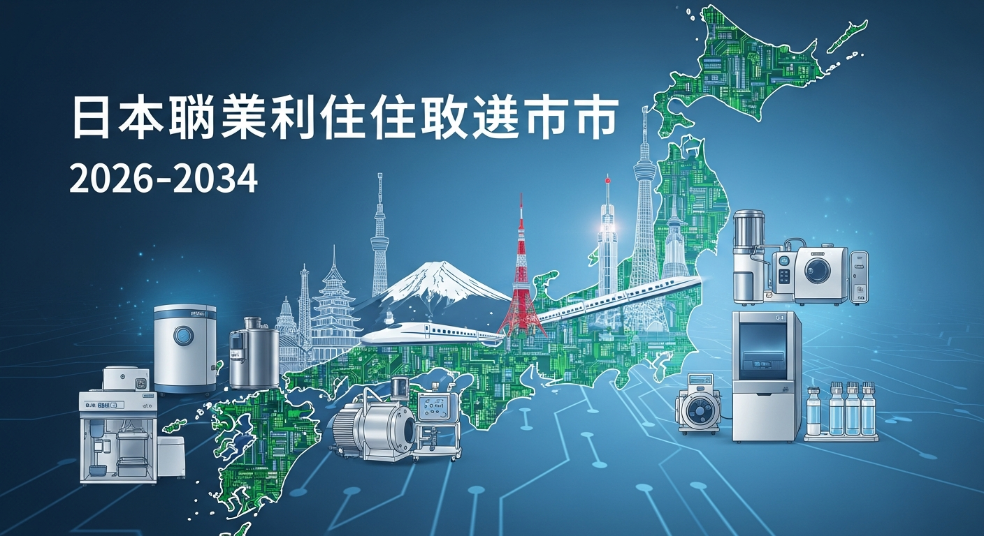 日本の凍結乾燥装置市場の見通し：2034年までに2億8130万米ドルを超える規模に達すると予測｜年平均成長率（CAGR）は6.93%