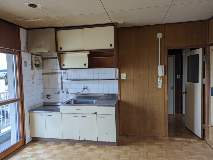 リノベーション前台所