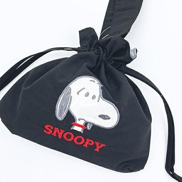 スヌーピーの巾着バッグ