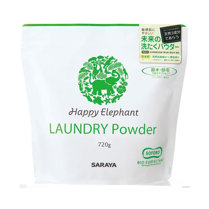 SPA2013大賞授賞商品(Happy Elephant 洗たくパウダー、サラヤ株式会社)