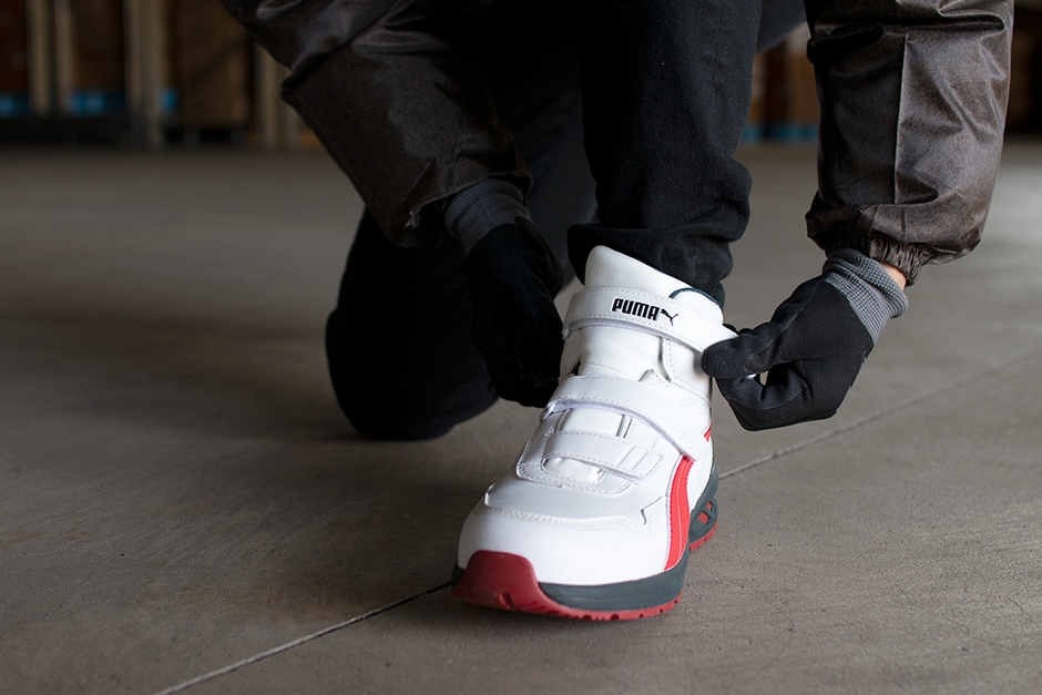 RIDER 2.0 WHITE&RED MID 着用イメージ