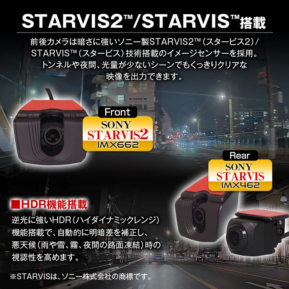 STARVIS2搭載
