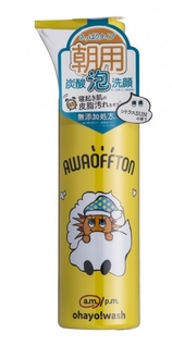 アワオフトン 朝用洗顔フォーム