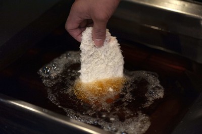 粗挽き国産小麦でカラリ