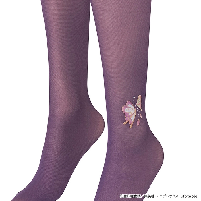 鬼滅の刃×ANNA SUI タイツ 胡蝶姉妹