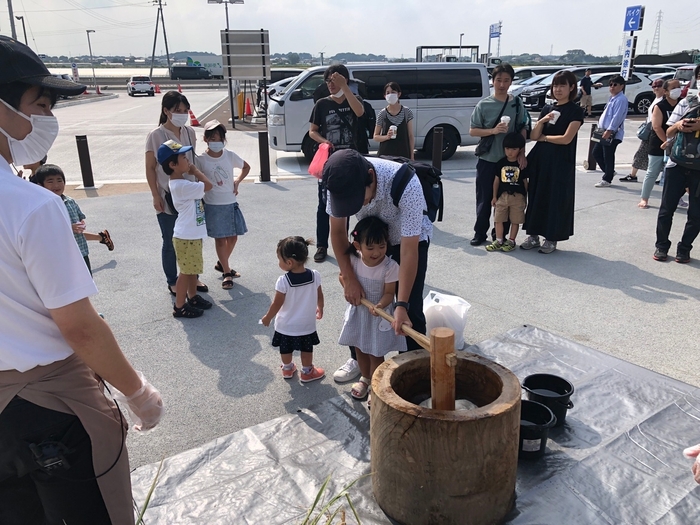 餅つき大会