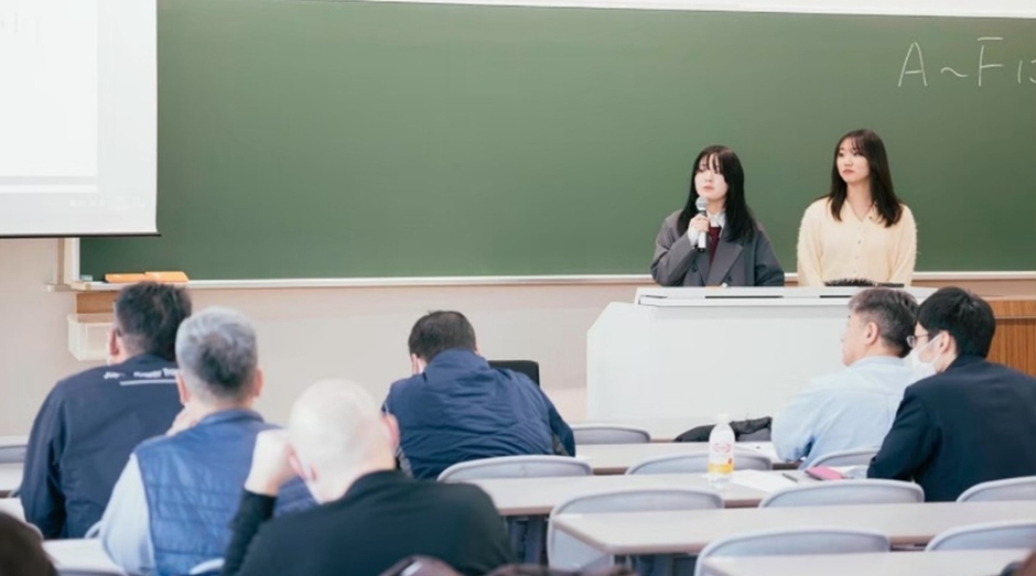 令和7年（2025年）1月に行った「課題解決型 KINDAI ビジコン」の様子