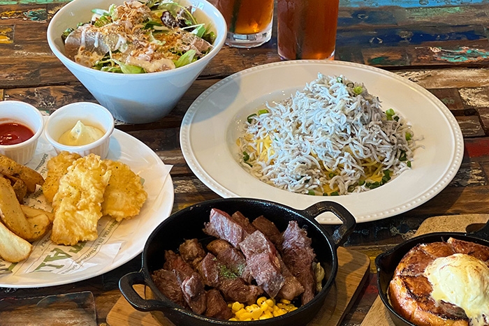 種類豊富なメニュー