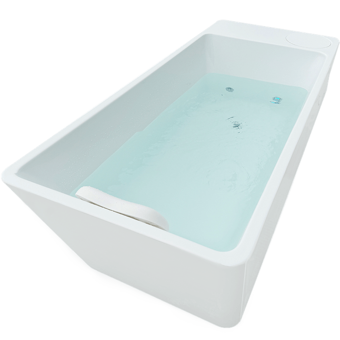 サウナの冷水浴に最適な浴槽一体式チラーSaunaHax-i