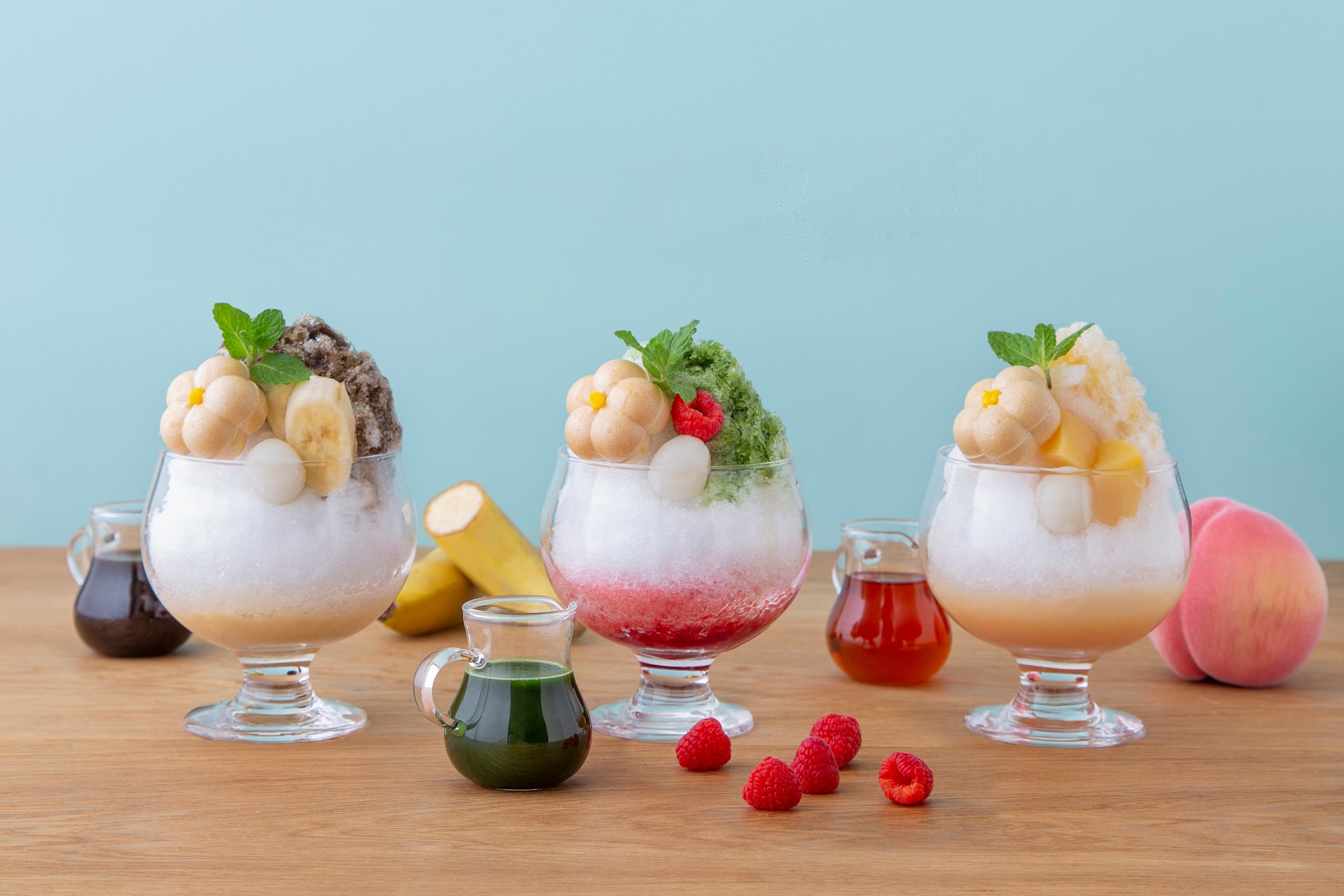 【茶寮FUKUCHA・季節の味覚】口当たりよい新食感かき氷＆口どけなめらかな抹茶・和紅茶フロートがスタートします