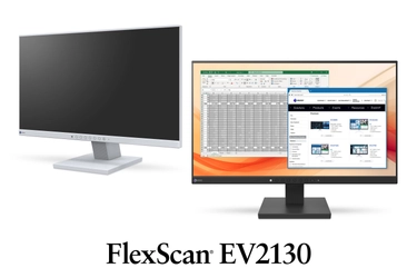 FlexScan EVシリーズ最小の消費電力と筐体サイズの 21.5型ワイドモニターを発売、長期安定供給を継続