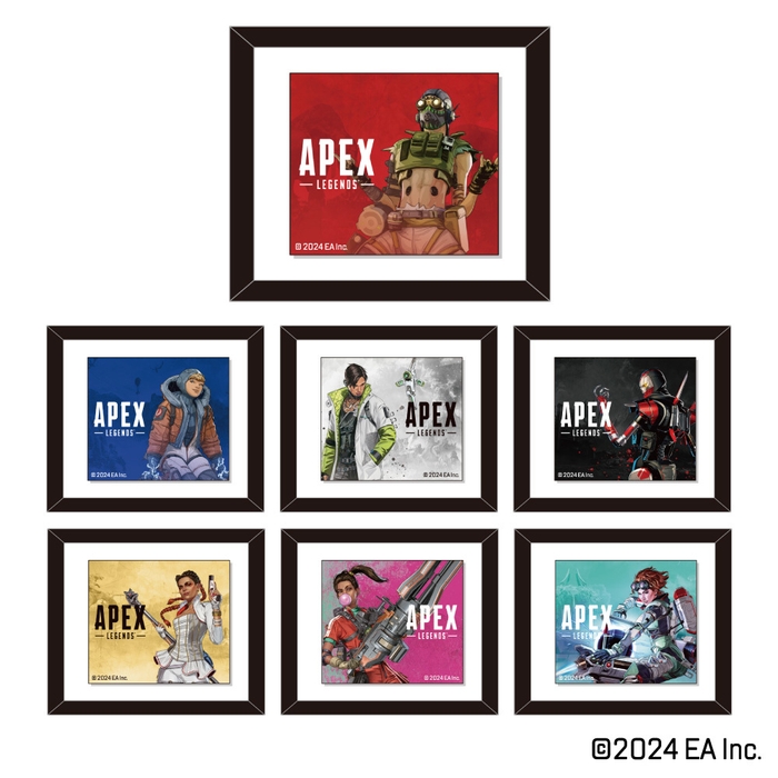 ＜Apex Legends トレーディングフレーム シーズンアート A(マグネット付き)　画像＞