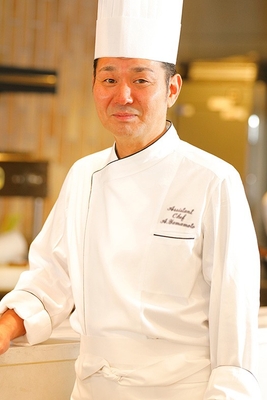 ハスカップ　ザ・ガーデン料理長　山本　昭典