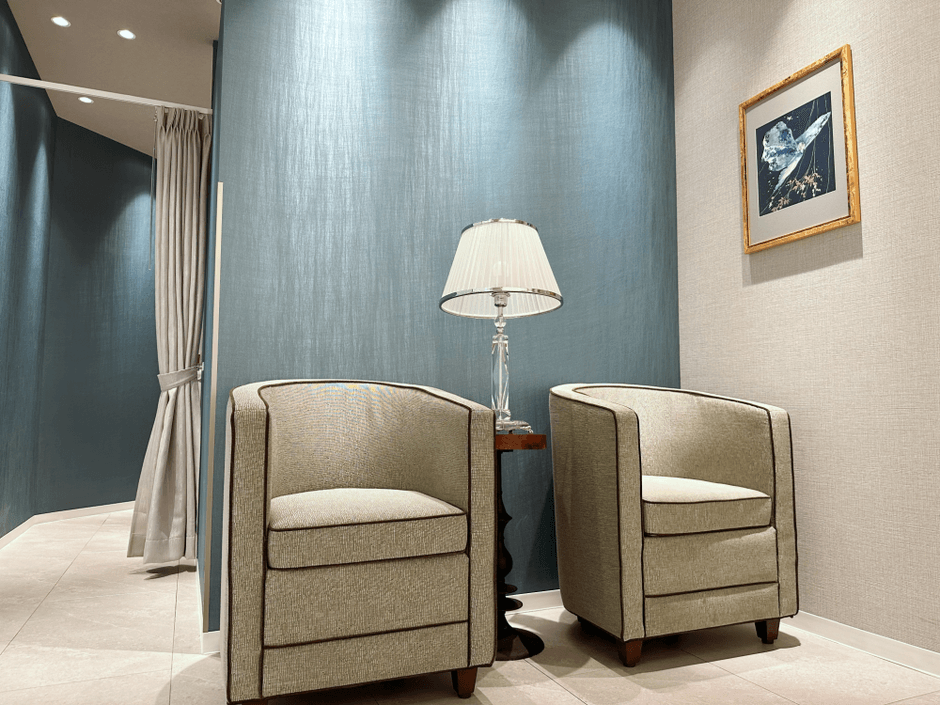 ダンディハウス 津田沼ビート店　待合スペース