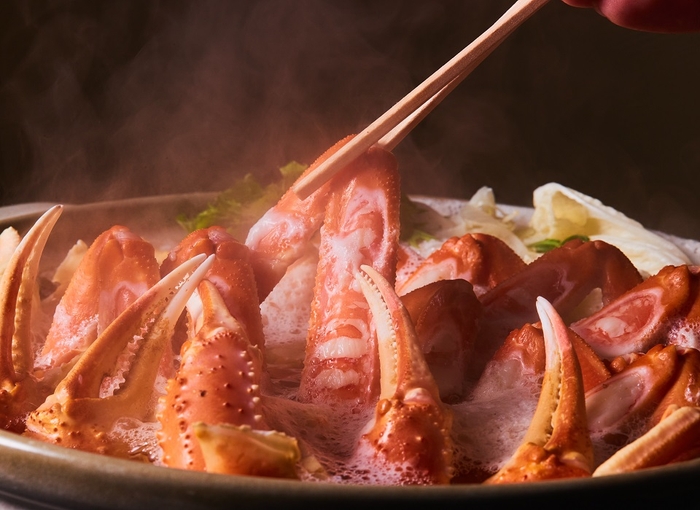 冬の旬グルメ 蟹を堪能