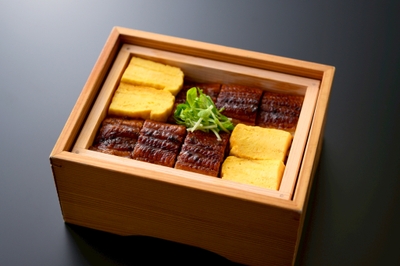 鰻のせいろ蒸し