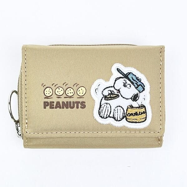 スヌーピーの三つ折り財布