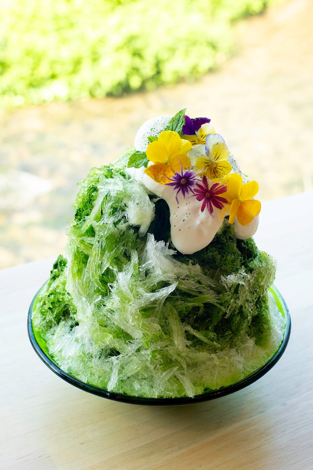 かき氷 抹茶
