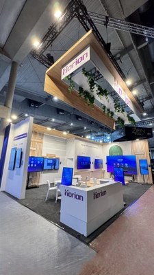 ISE展示ブースの写真