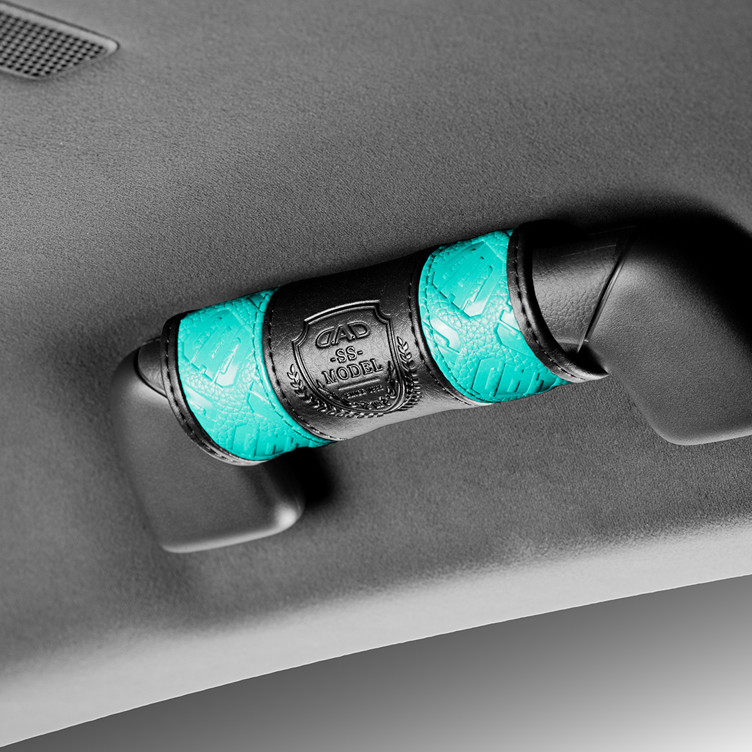 アシストグリップカバー SSモデル モノグラムレザーオーシャンブルー【HA749-01-01】