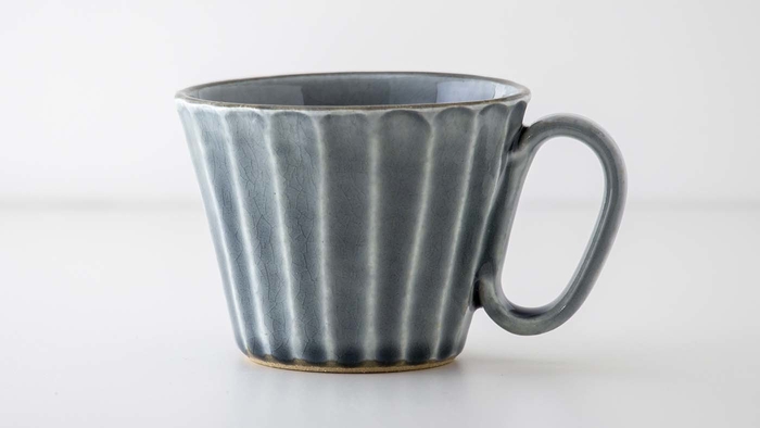 生涯を添い遂げるマグ 益子焼 しのぎ